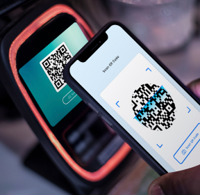 photo of paying by phone